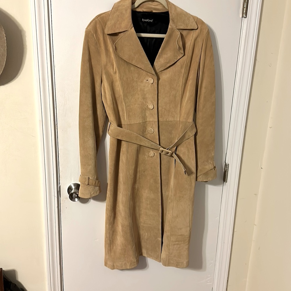 Vintage BEBE suede jacket
